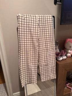 Cotton On / Cream and Brown Trousers / Size 4 US