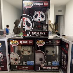 TRADING - Funko Scare fair 2025 Jason  Friday 13th and Michael Myers Halloween (also Ghostface 2024 Scare Fair) 