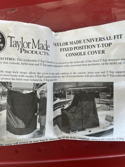 T-top/Console Cover By Taylor Made Products