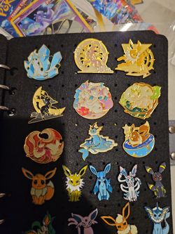 Eeveelution Elements Pin