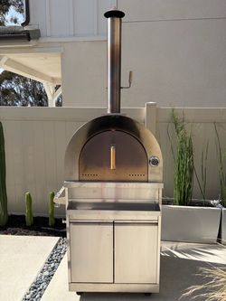 Thor kitchen outdoor pizza oven & cabinet