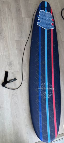 Wavestorm soft-top foam surfboard.