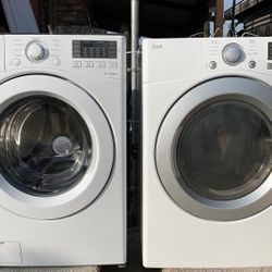 lg Washer And LG Electric Dryer In Good Condition for sale 