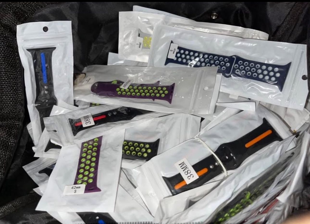 Selling 165 brand new Apple Watch bands bulk