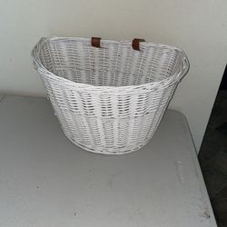 Bike Basket White