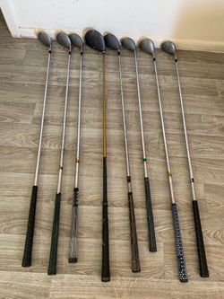 8 Taylor Made Golf Clubs