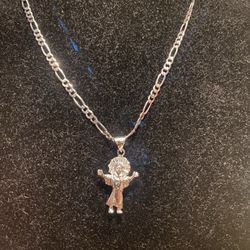 Cadena Con Dije Silver 9.25