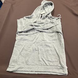 Nvlno Men’s Gray Hoodie XL Full Zip Sweatshirt NWT Streetwear Casual 