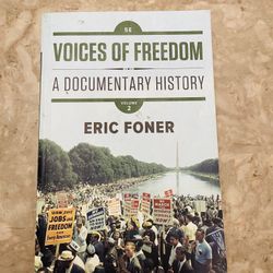 Voices Of Freedom, Eric Foner, 5E, Vol.2