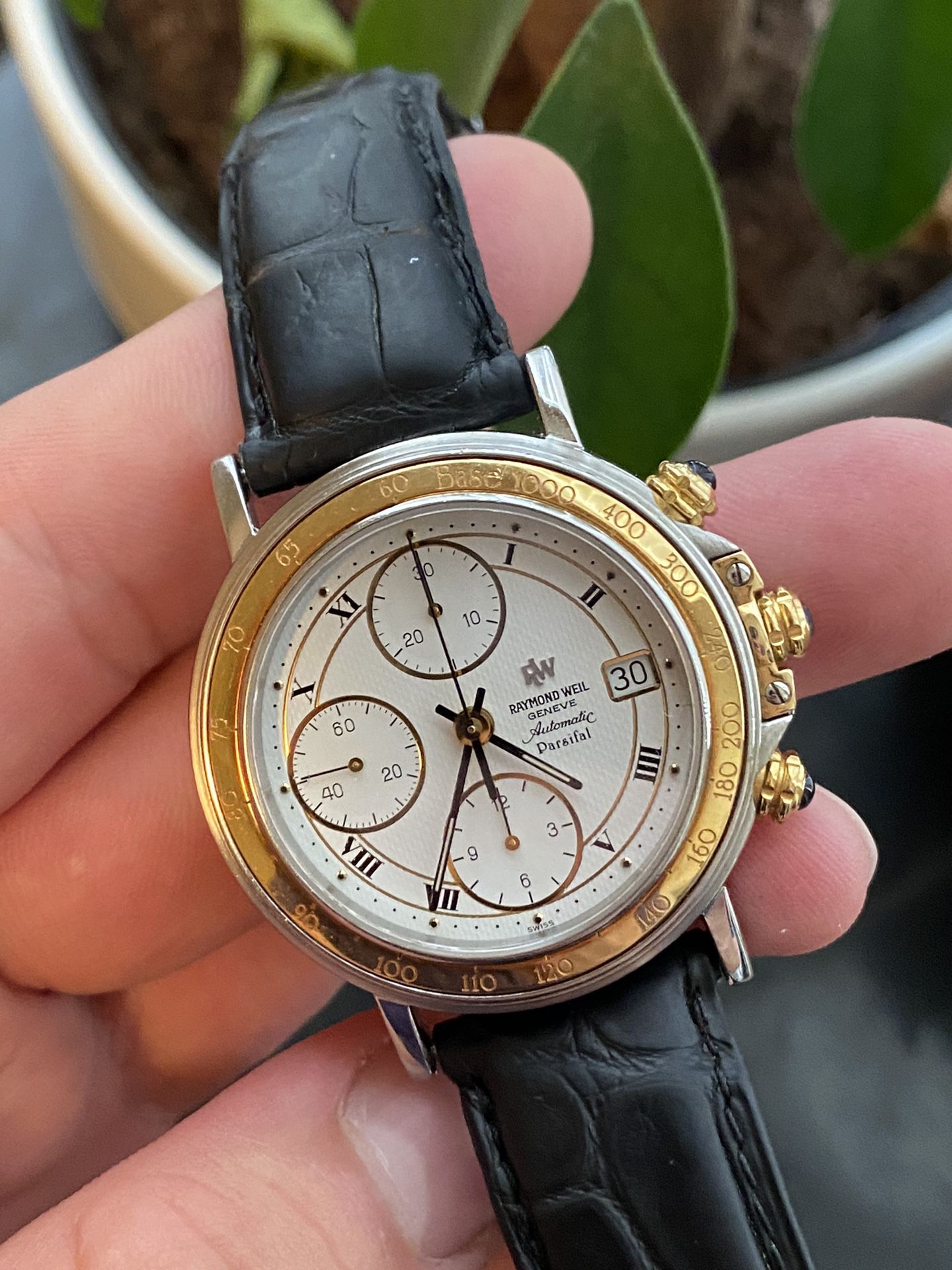 Raymond Weil 18k Automatic Chronograph Watch 7789