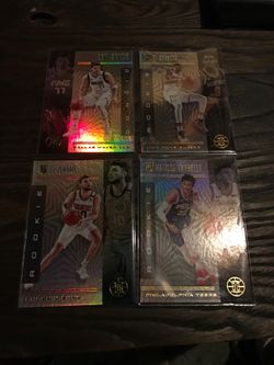 LUKA , RJ, TY, MATISSE LOT OF 4 cards