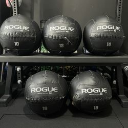 Rogue Medicine Balls – 10, 12, 14, 16, 18 LB Set