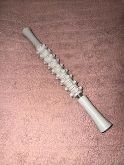 White Muscle Roller Massage Stick