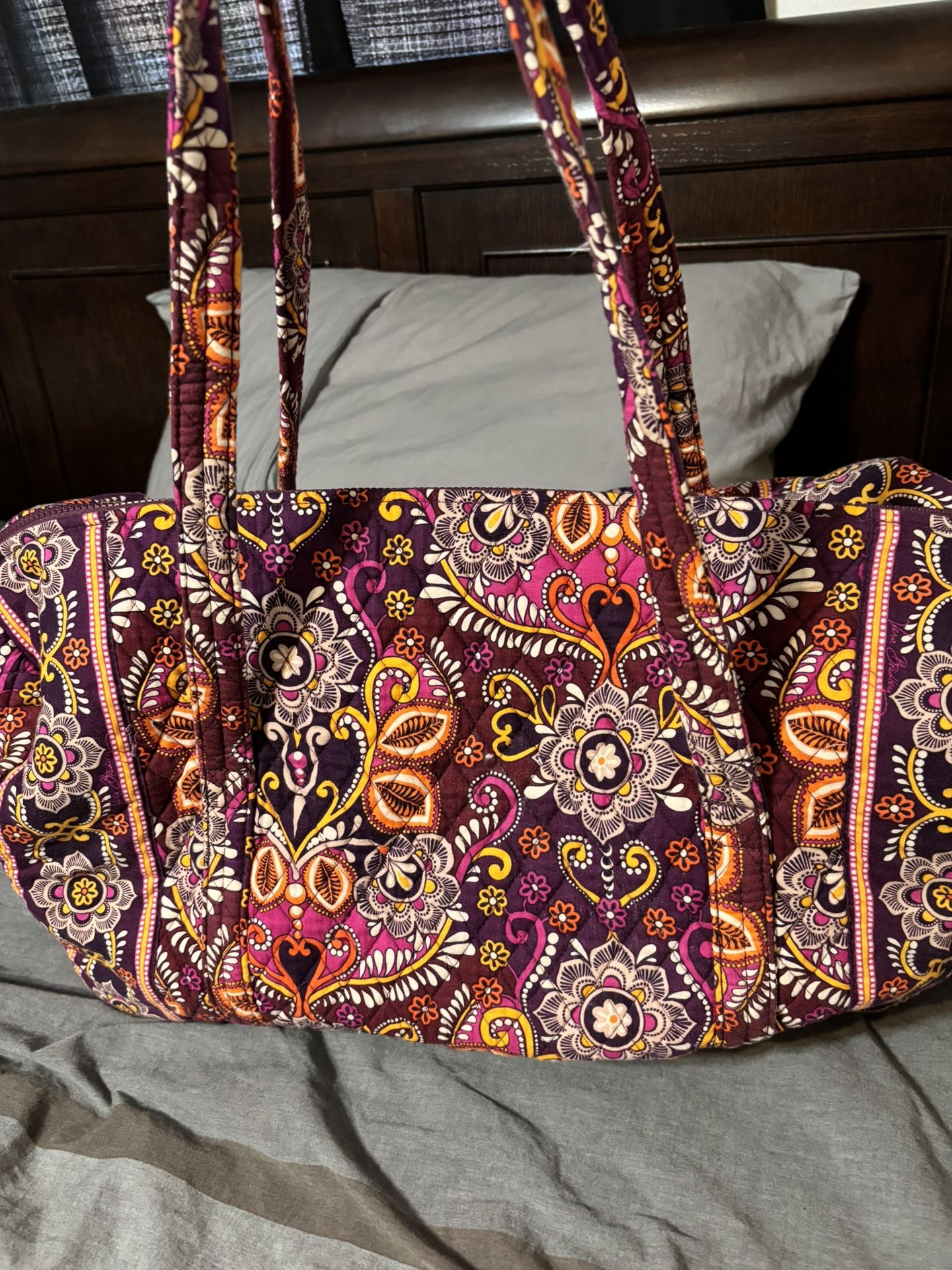 Like New Vera Bradley XL Duffle Bag