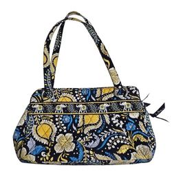 Vera Bradley Whitney Shoulder Bag Retired Ellie Blue 