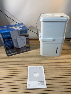 Midea Cube 50 Pint Dehumidifier 4,500 Sq. Ft, Large Capacity Water Tank, Wi-Fi Enabled, Works with Alexa, Quiet Operation for Home, Bedroom