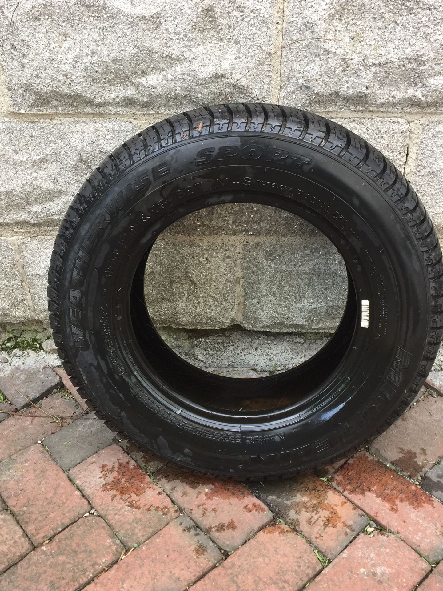 All weather Michelin weatherwise Sport tires 175/170r13