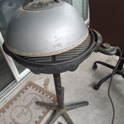 George Foreman electric indoor/outdoor grill