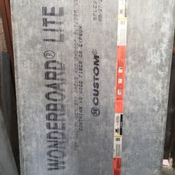 60 X 36 - 7/16 Wonderboard