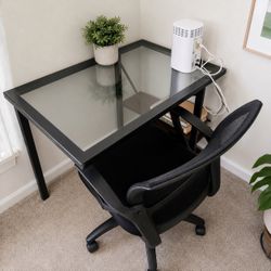 Glass Office Desk