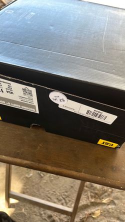 Caterpillar work boots steel toe new size 12