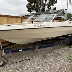 1996 22’ Manta Ray Open Bow Run About 