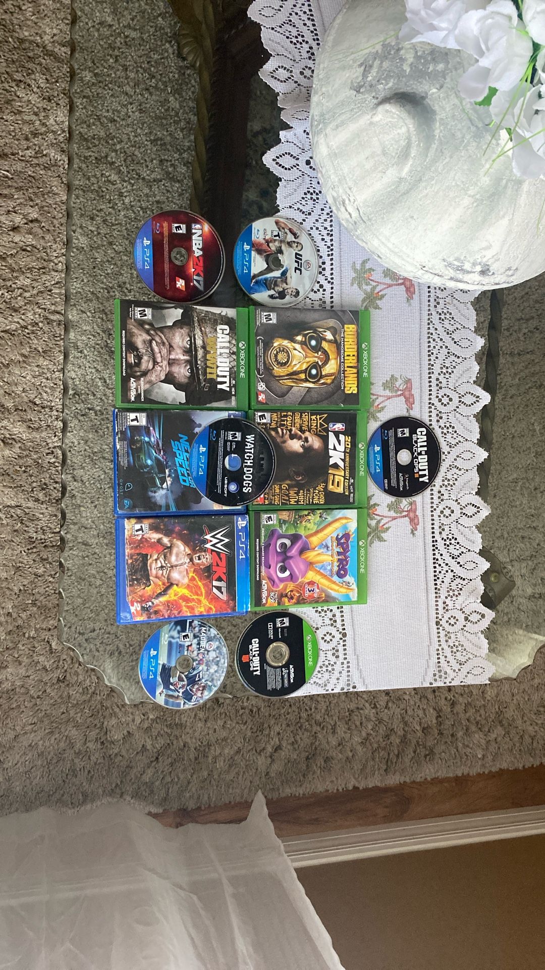 PS4 And Xbox1 Games
