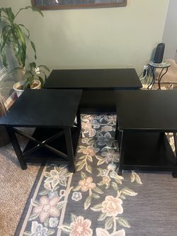 Coffee. End tables. 60