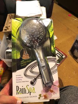 Rain spa shower head