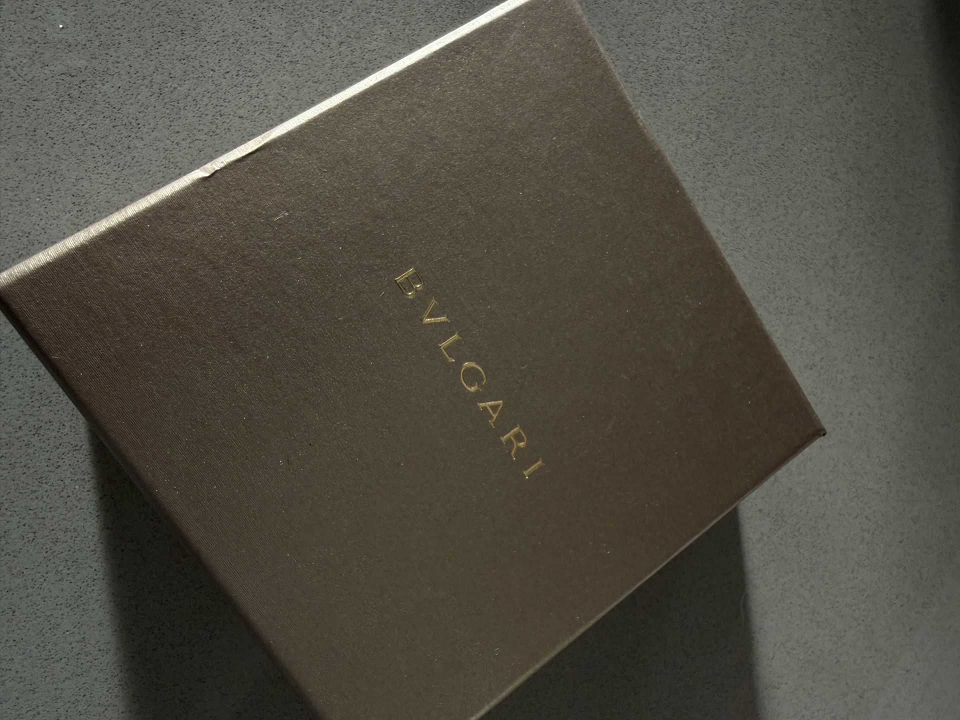 Bvlgari Jewelry Box for a Necklace (Storage Box + Gift Box)