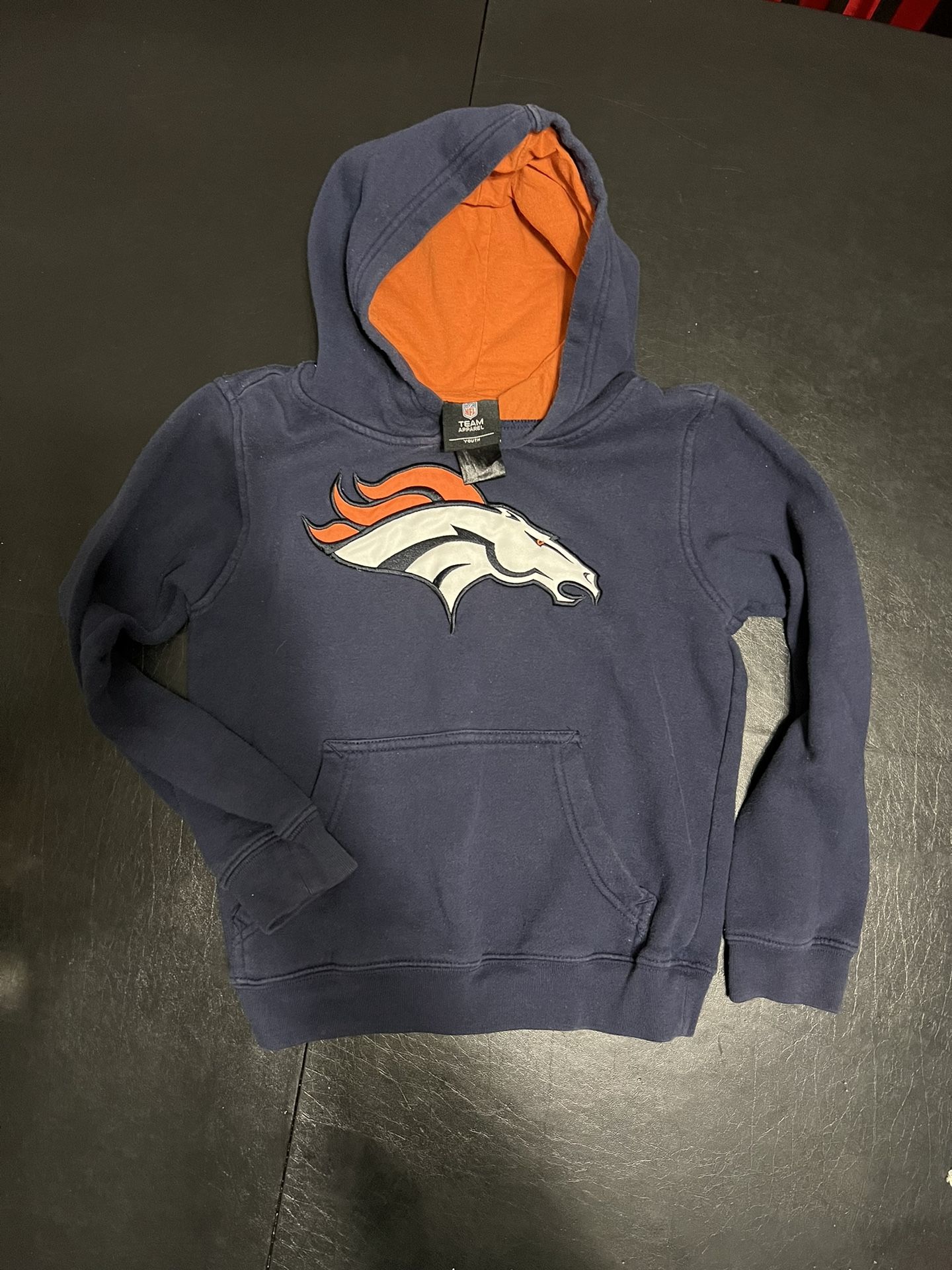 Broncos Hoodie For Kids Size M