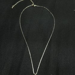 Copper necklace - heart and cross pendant 