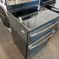 GE 30" Free-Standing Electric Double Oven