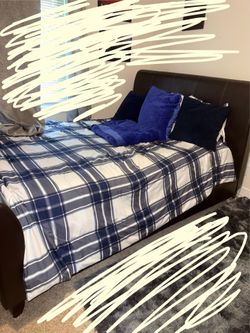 Queen bed frame and dresser