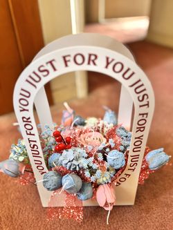 Handmade Candles Flowers Bouquet