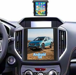 Car Stereo Radio Subaru Crosstrek XV 2018 2019 2020 2021 Wireless CarPlay Android Auto, 9,7” Touch Screen Head Units, Backup Camera, YouTube Netflix