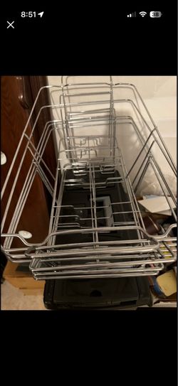 Silver-toned Wire Party Serving Racks (4 available )