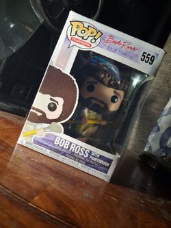 Bob Ross Pop Funko