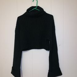 Black Turtle Neck Sweater
