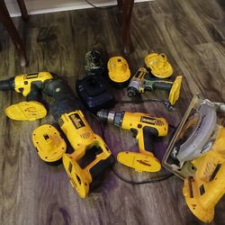 18 Dewalt Tools