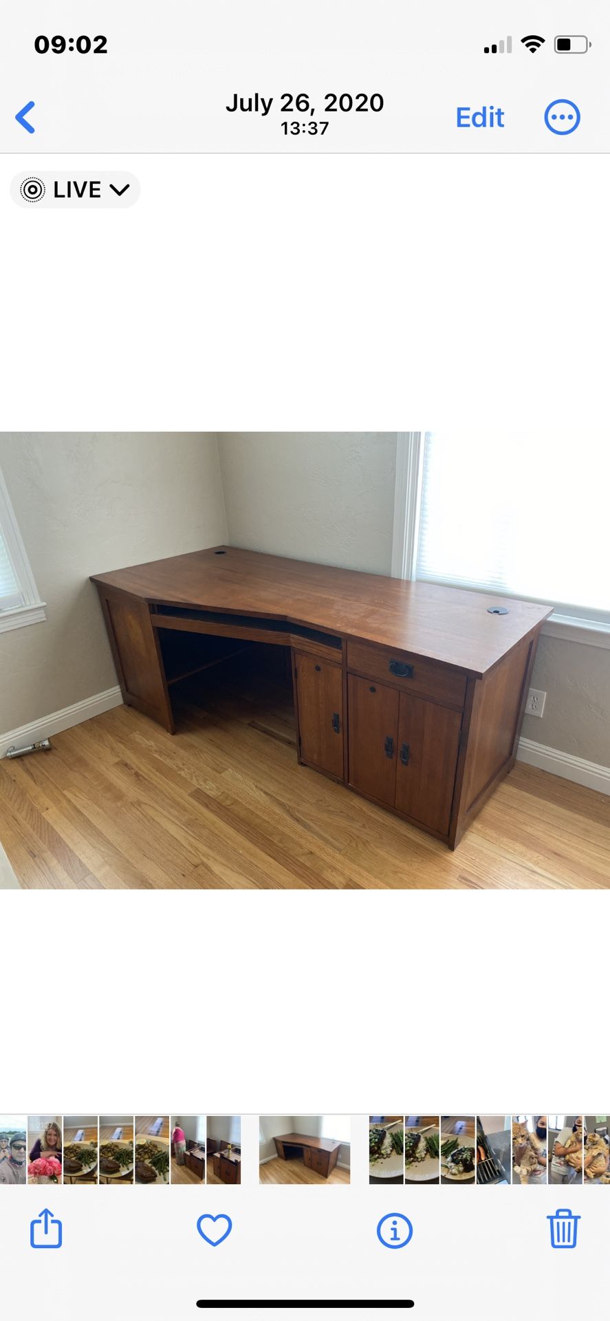 Super Nice All Wood Desk