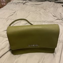 Olive green Michael Kors Crossbody Purse