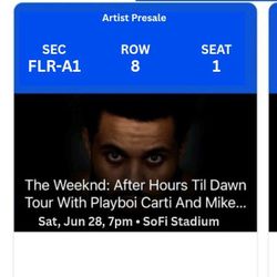 The Weekend: After Hours Till Dawn 