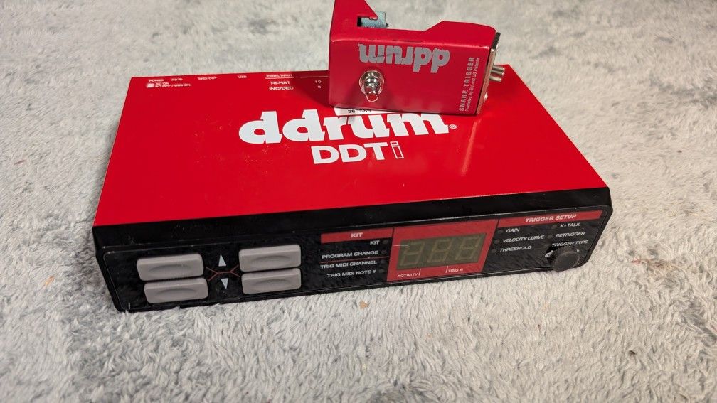Ddrum DDTi drum trigger module.