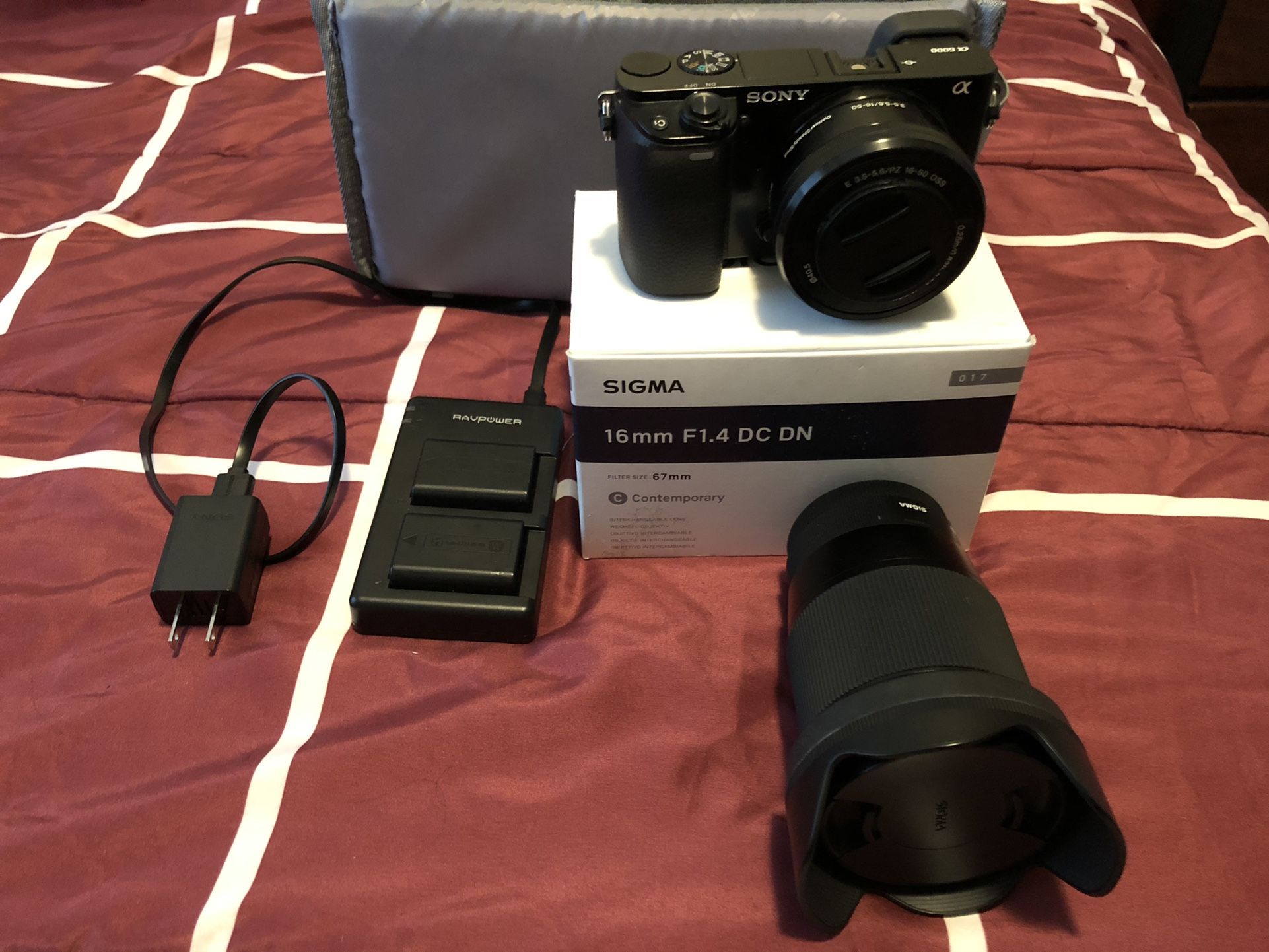 Sony A6000 with Extras