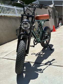 Cycrown CycRun Vintage Moped Electric Bike 750W 374Wh Battery 20 MPH