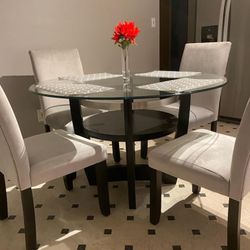Table And 4 Chairs 