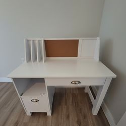 $20 KidKraft Study Desk with Hutch - White