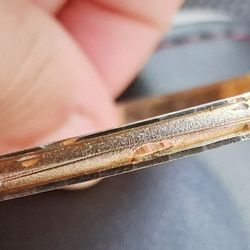 Gold Bangle Bracelet 