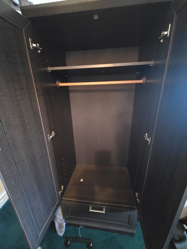 Brown Armoire 